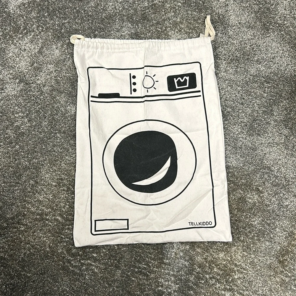 Drawstring laundry bag
